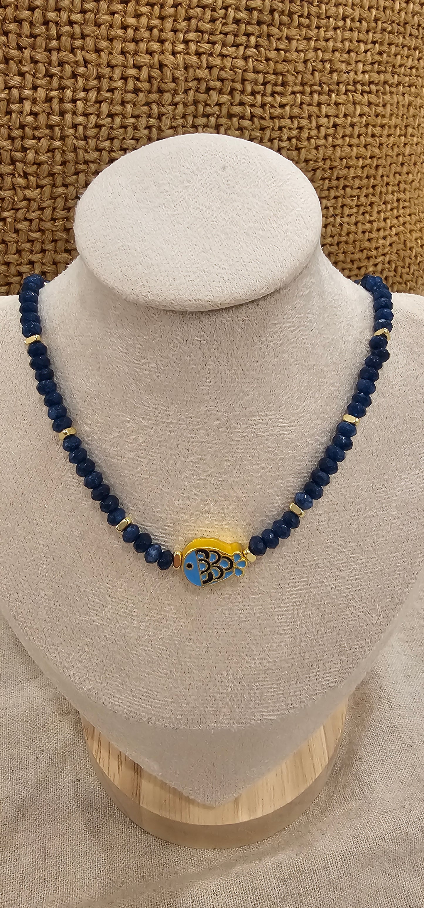 Lapis Lazuli & Fish