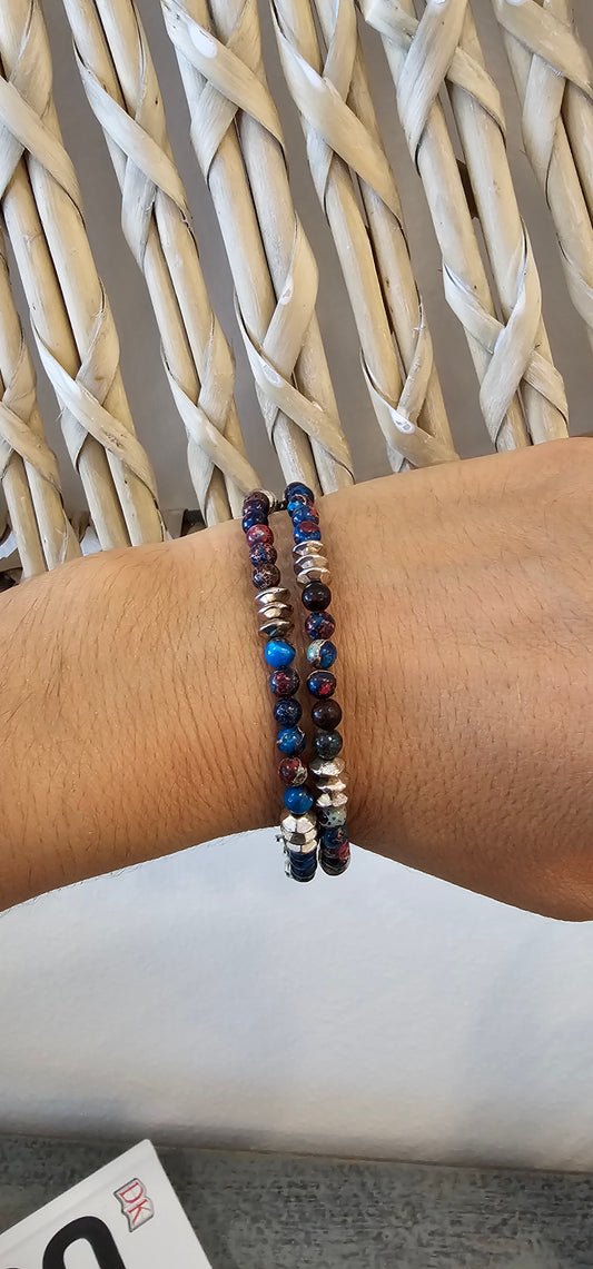 Blue Earth bracelet