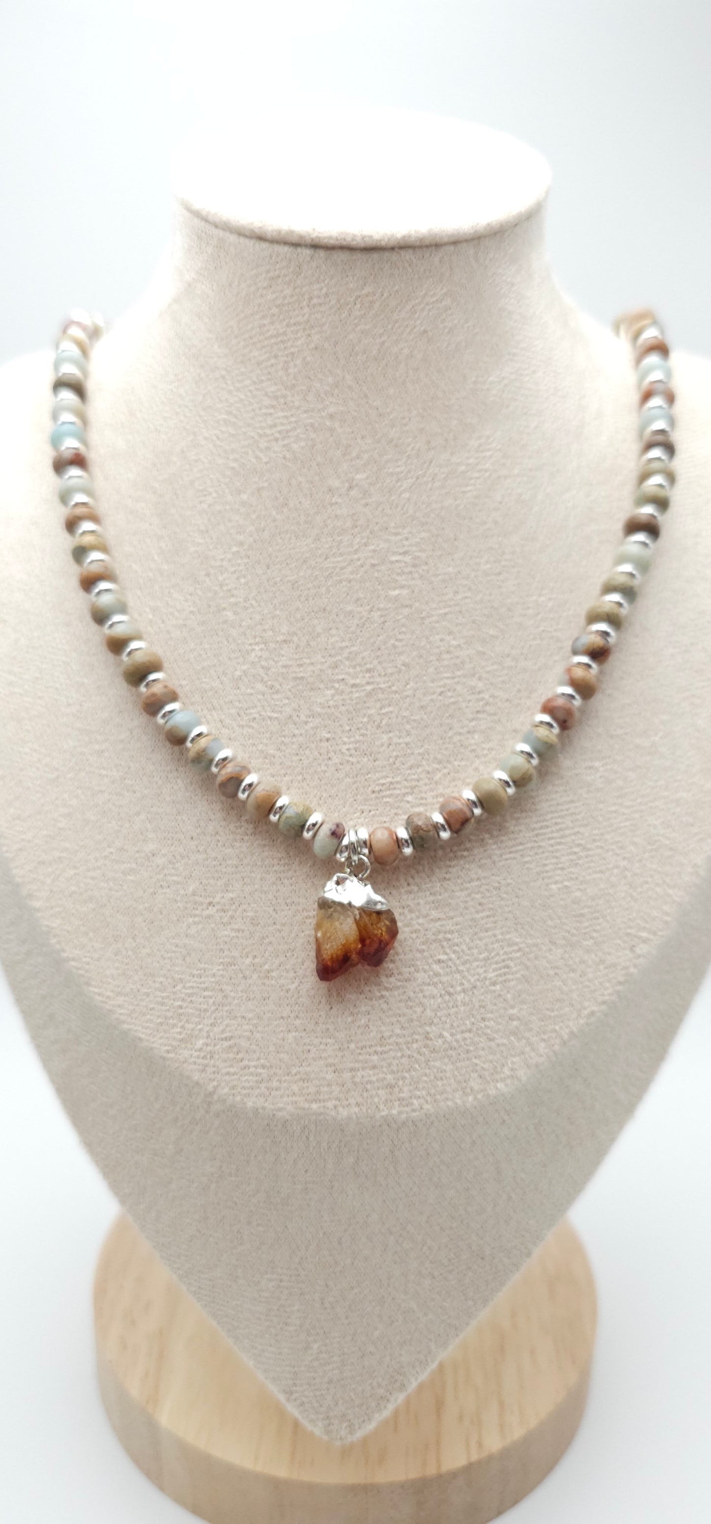 Brown Agate Necklace