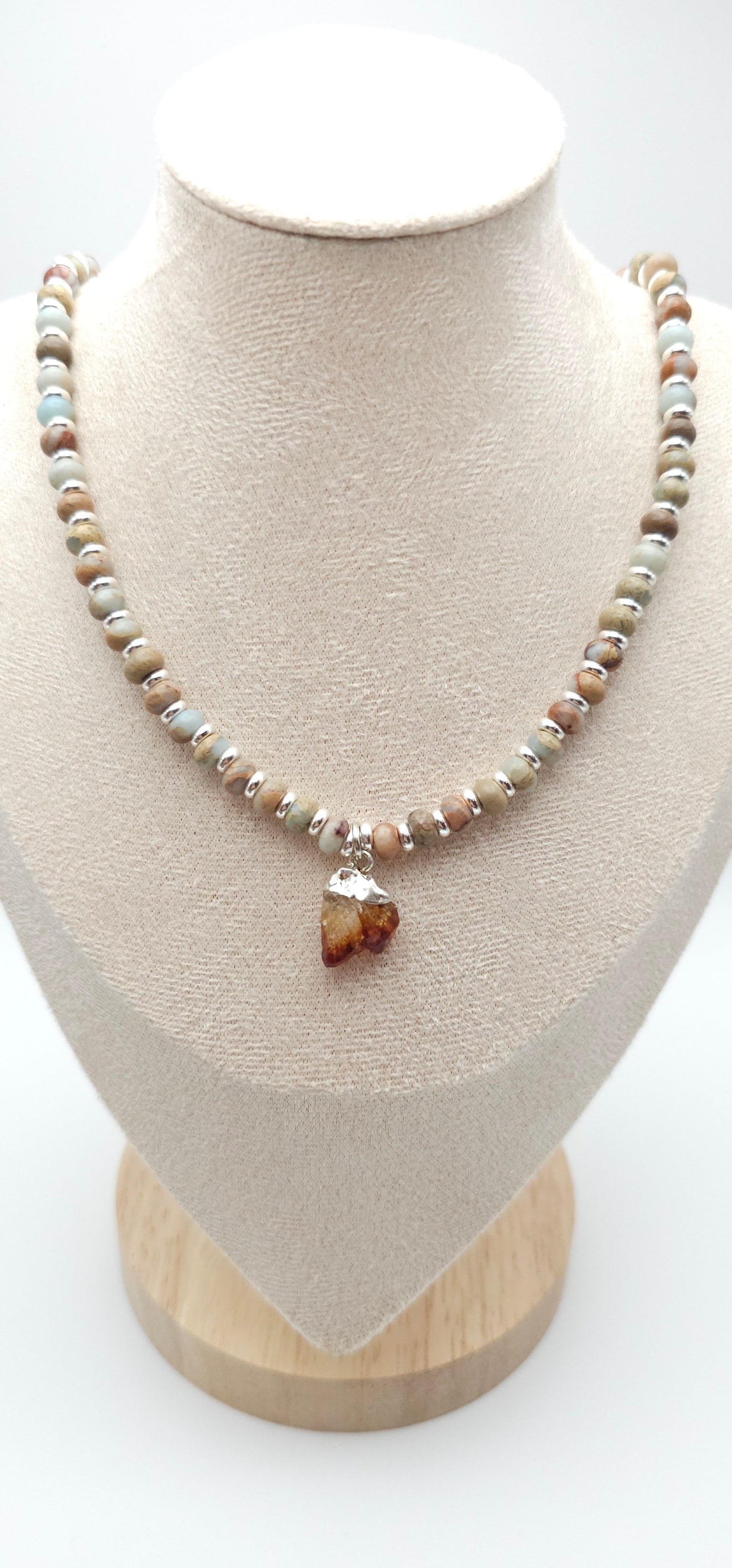 Brown Agate Necklace